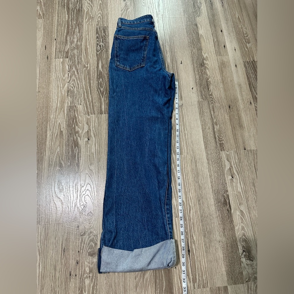 Pilcro Wide-leg Cuffed‎ Jeans Size 27 - Picture 3 of 8